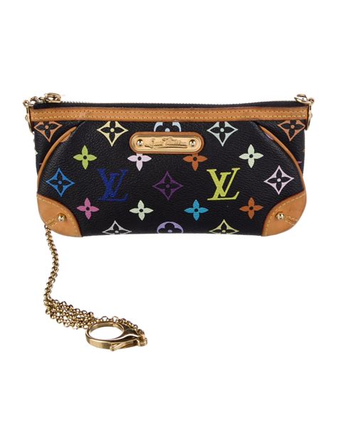 louis vuitton monogram multicolore milla clutch mm|2011 Monogram Multicolore Pochette Milla MM shoulder bag.